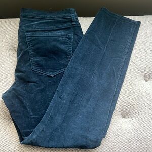 Old Navy Blue Corduroys Skinny Jean Style